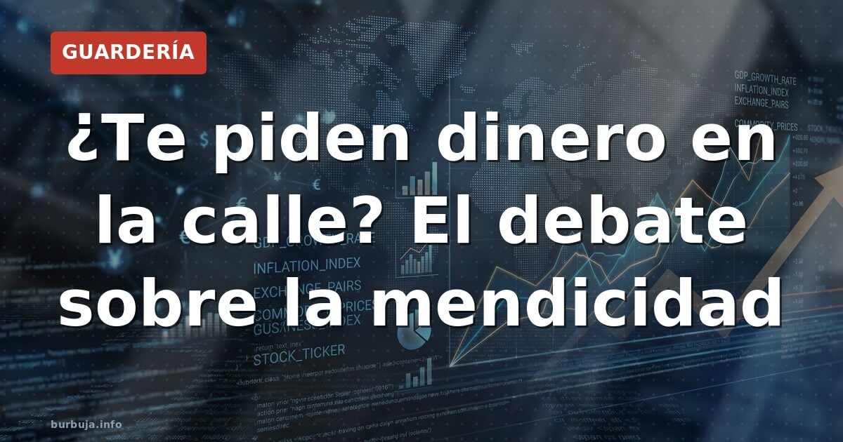 ¿Te piden dinero en la calle? El debate sobre la mendicidad