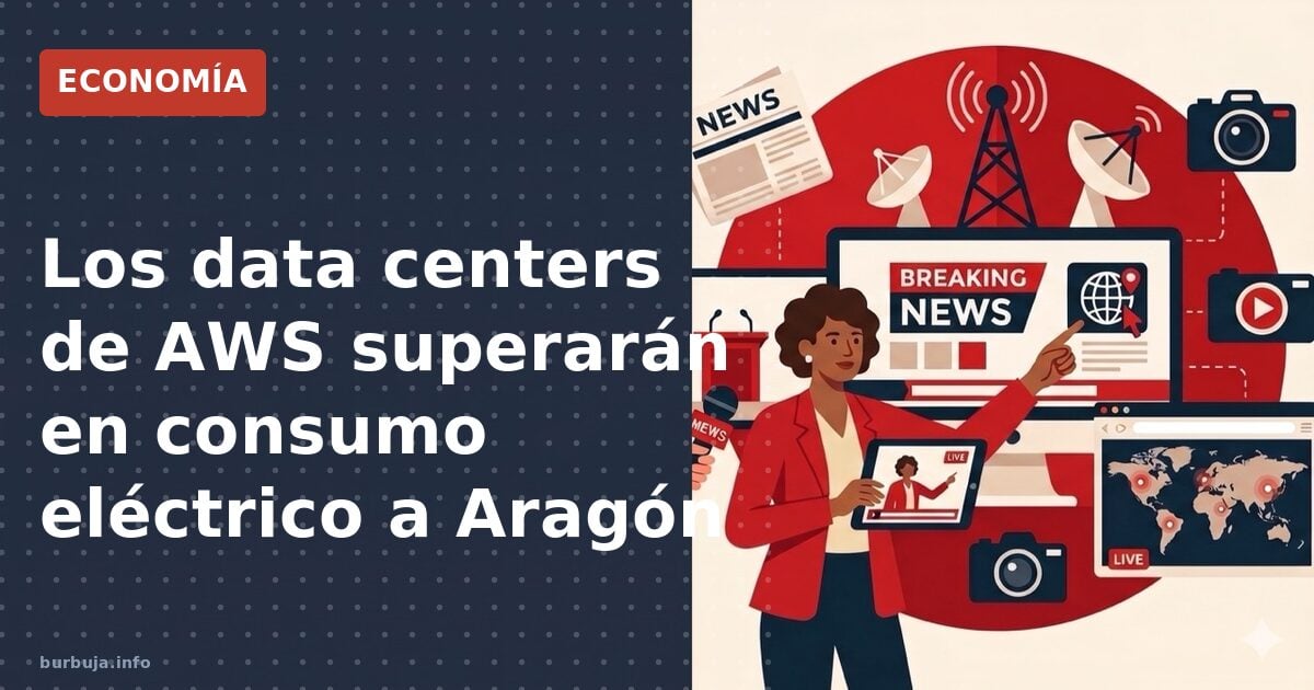 Amazon duplicará el consumo eléctrico de Aragón