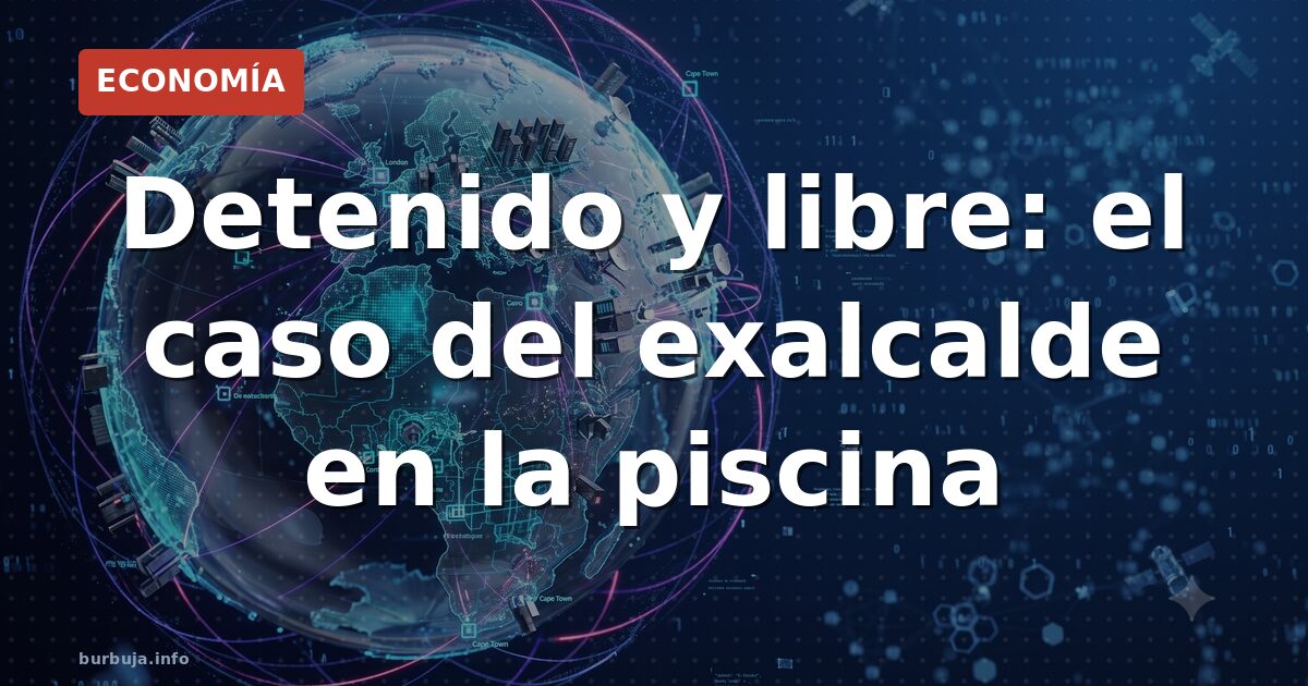Detenido y libre: el caso del exalcalde en la piscina