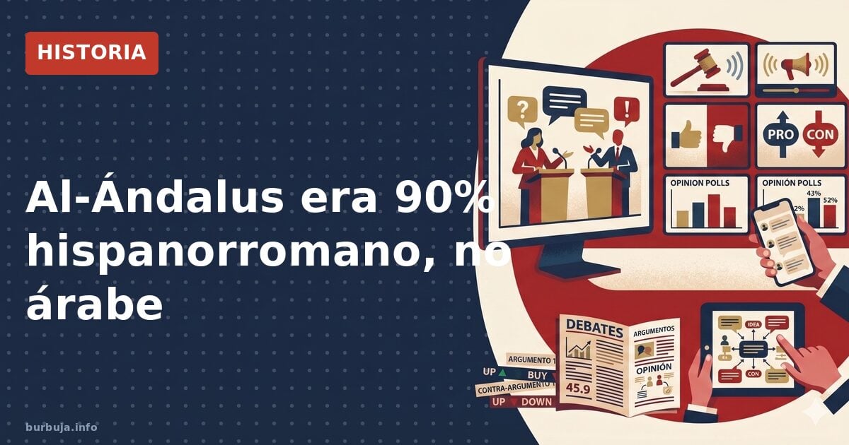 Al-Ándalus era 90% hispanorromano, no árabe