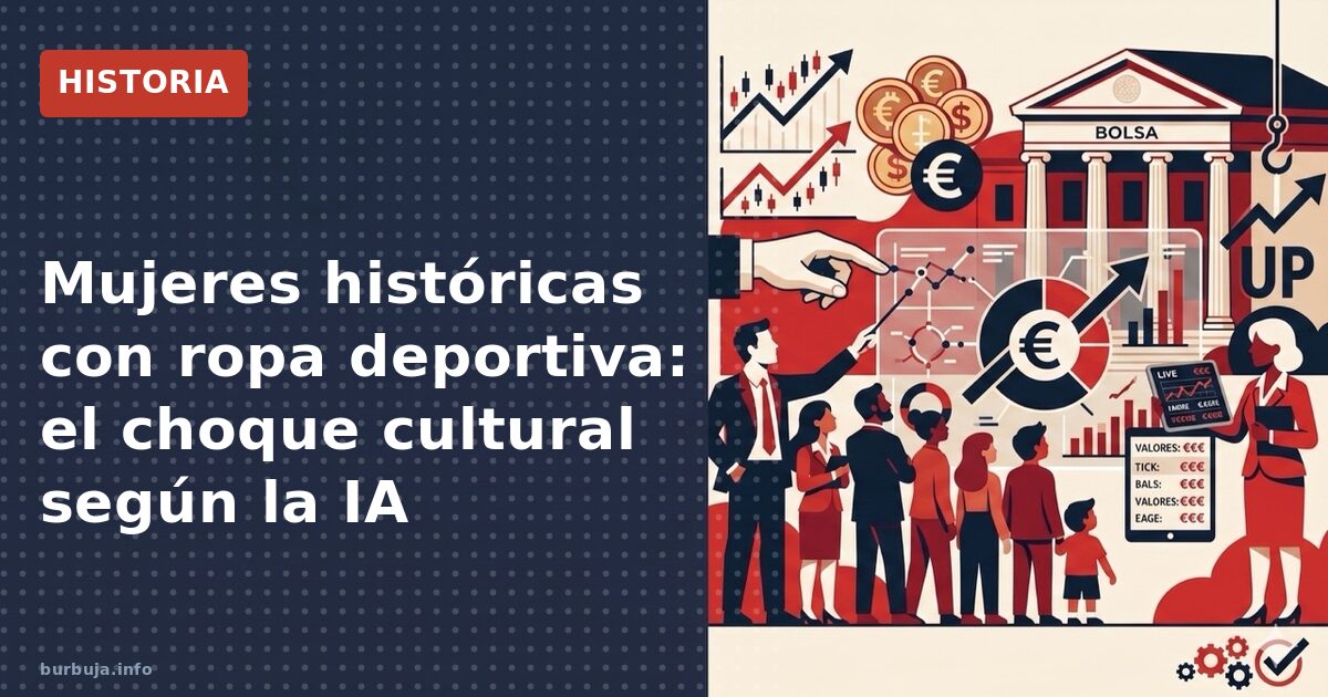 IA viste a mujeres históricas con deportivas: ¿provocación o anacronismo?