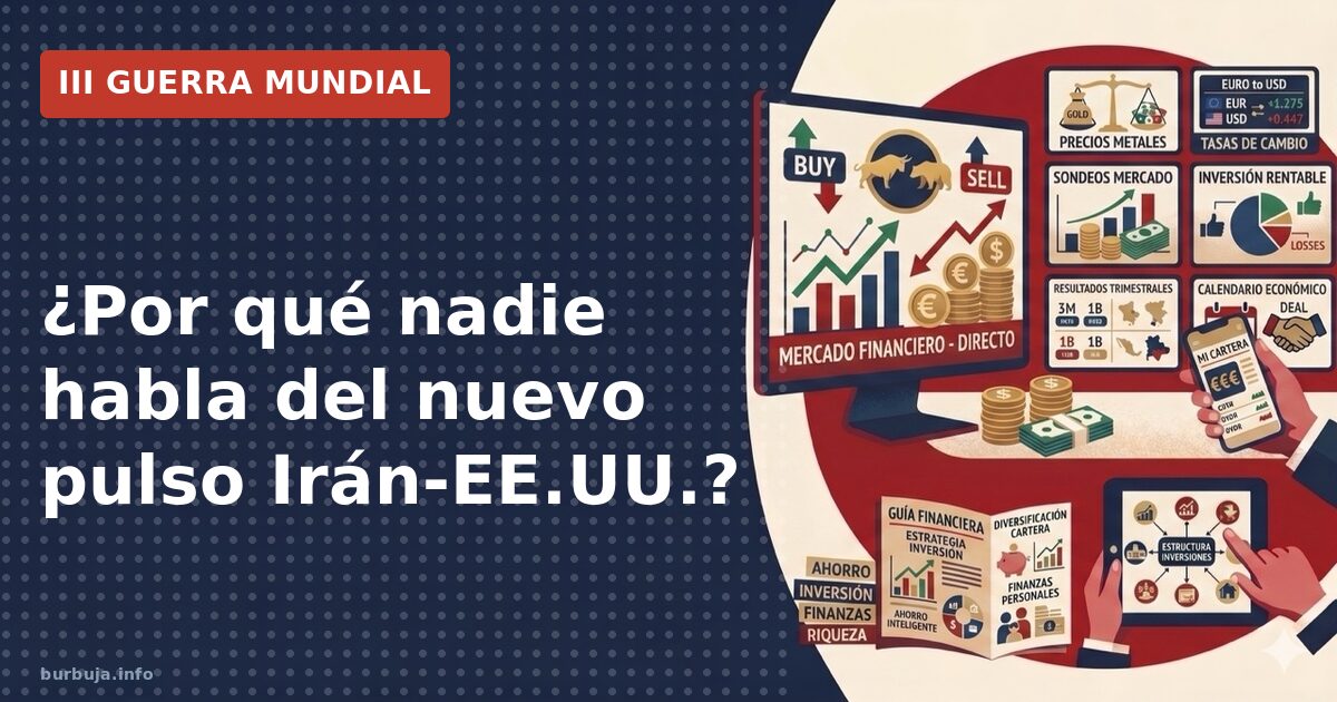 Tensión Irán-EEUU escala en silencio: ¿nadie mira?