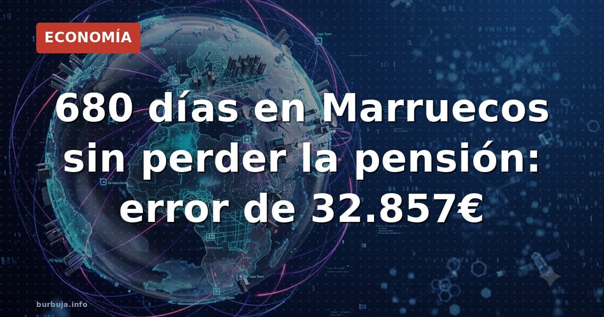 Pensión no contributiva: 680 días fuera, 32.857 € a devolver
