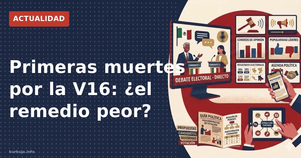 Baliza V16 bajo sospecha: primeras víctimas