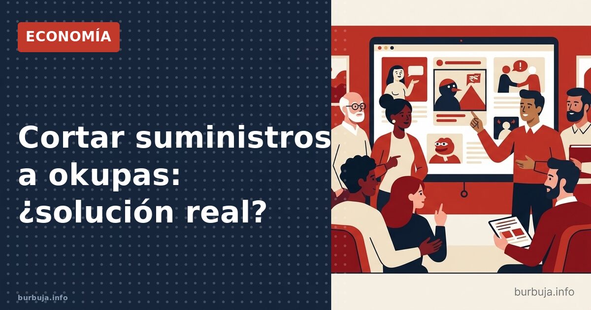 Okupación: cortar suministros ya es legal, pero no para todos