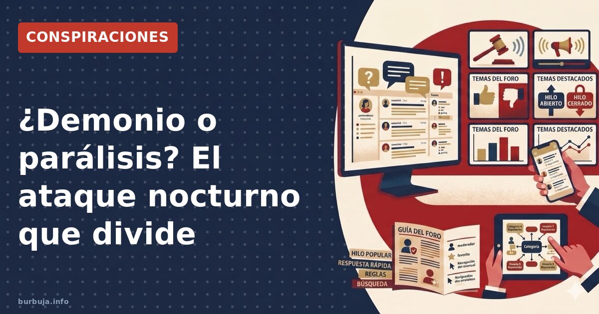 ¿Demonio o parálisis? El ataque nocturno que divide