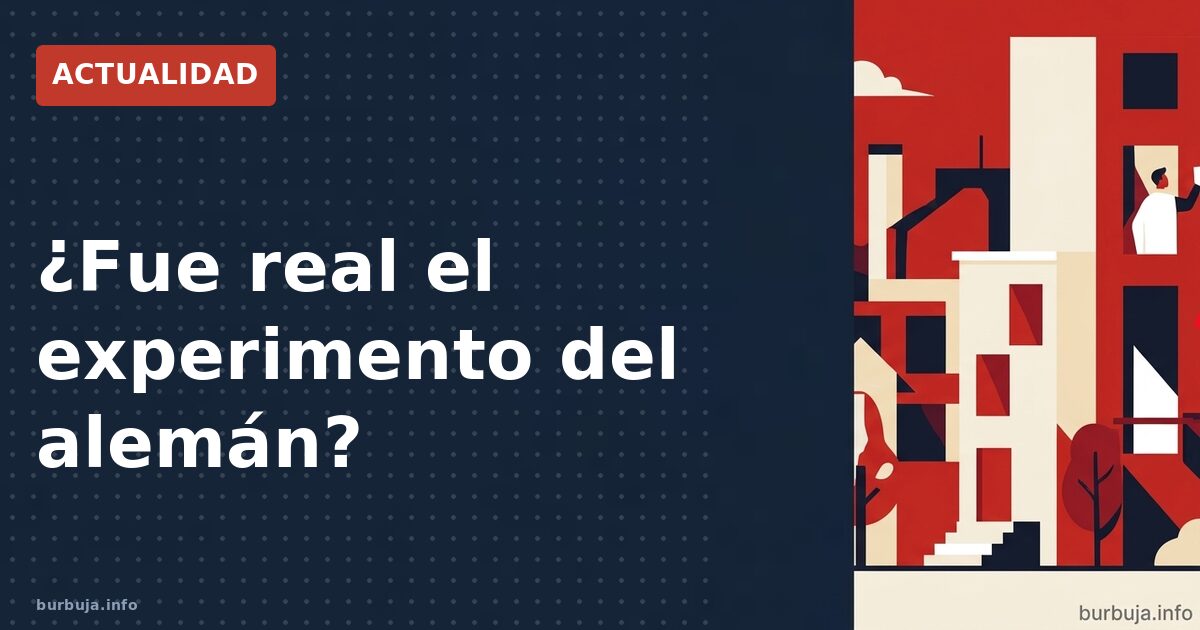 ¿Honradez o montaje? La prueba viral del alemán