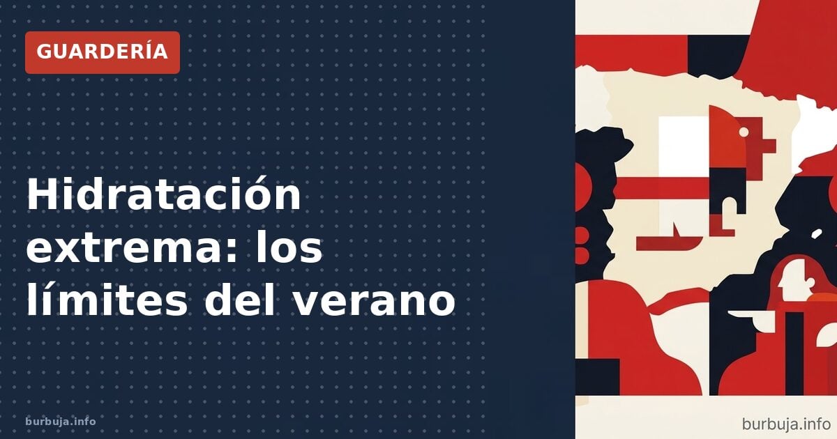 Hidratación extrema: ¿dónde está el límite?