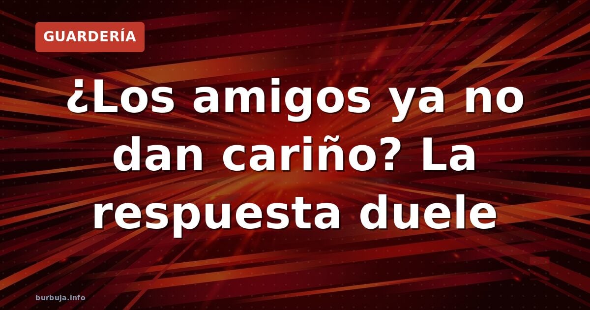 ¿Por qué los hombres no se demuestran cariño?