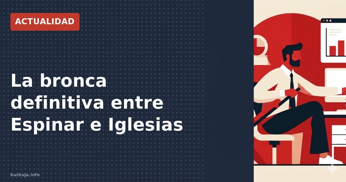 Guerra abierta en Podemos: Espinar insulta a Iglesias por su padre enfermo