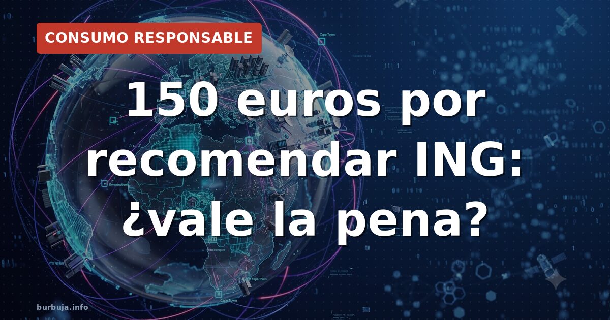 150 euros por recomendar ING: ¿vale la pena?
