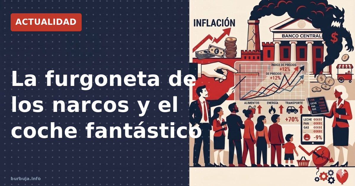 La furgoneta de los narcos que parece de serie de TV