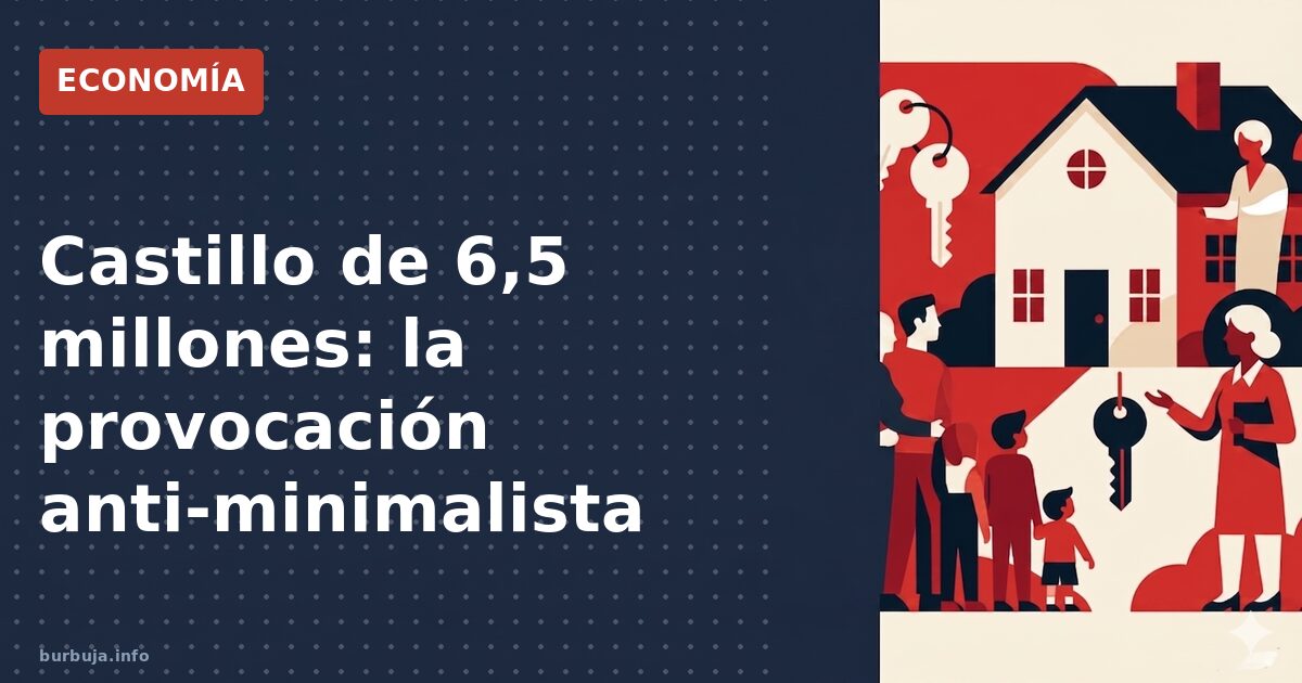 El castillo neogótico de 6,5 M€ que nadie quiere