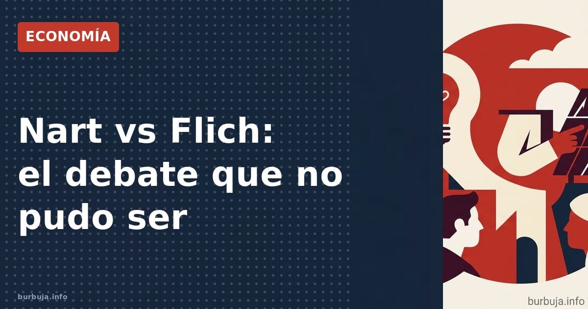 Nart se va de plató de Flich por veto a la negación