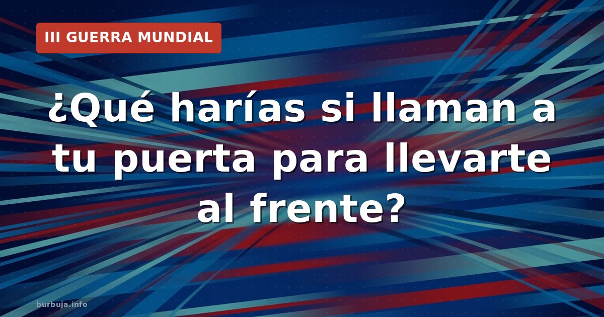Reclutamiento forzoso: ¿resistir o huir?