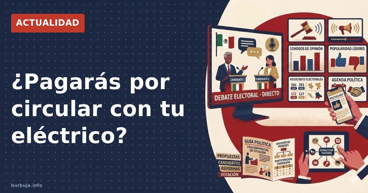¿Pagarás por circular con tu eléctrico?