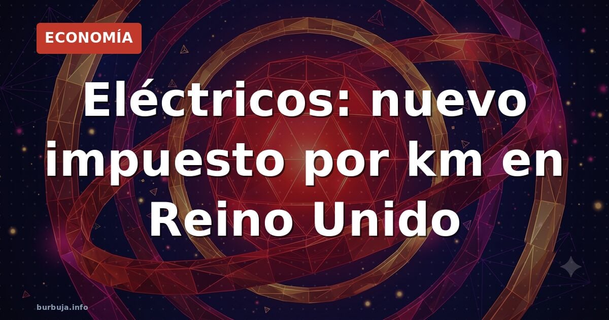 El nuevo impuesto al kilómetro para eléctricos en UK