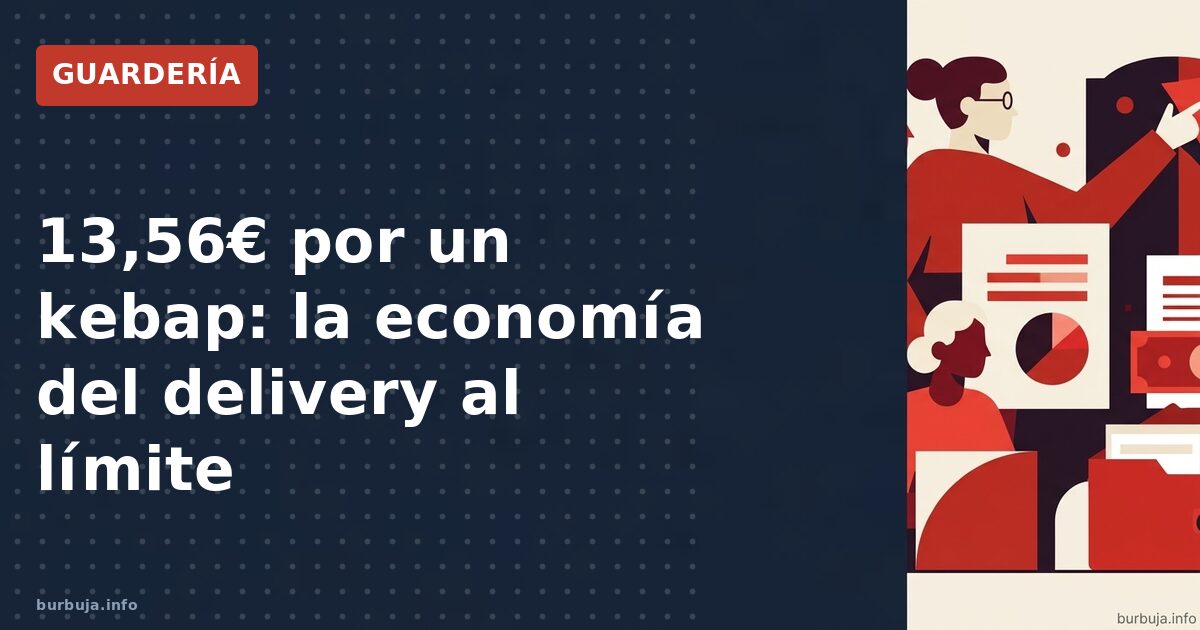 El menú de kebab que costó 13,56€ por Glovo