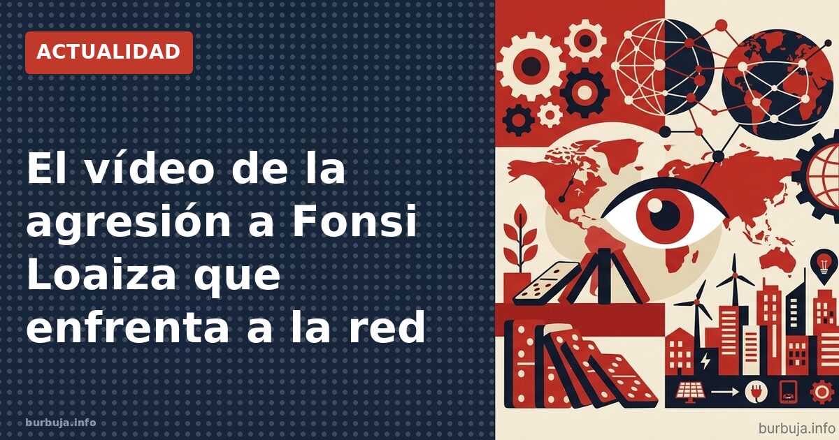 El vídeo de la agresión a Fonsi Loaiza que enfrenta a la red