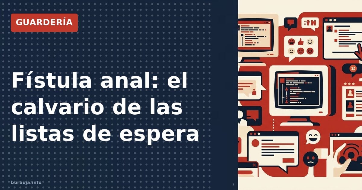 La fístula que espera cita para 2028