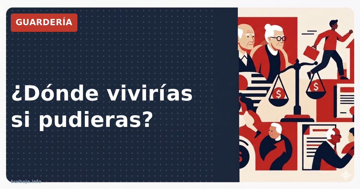 ¿Dónde vivirías si pudieras elegir? Suiza, Noruega o los 80