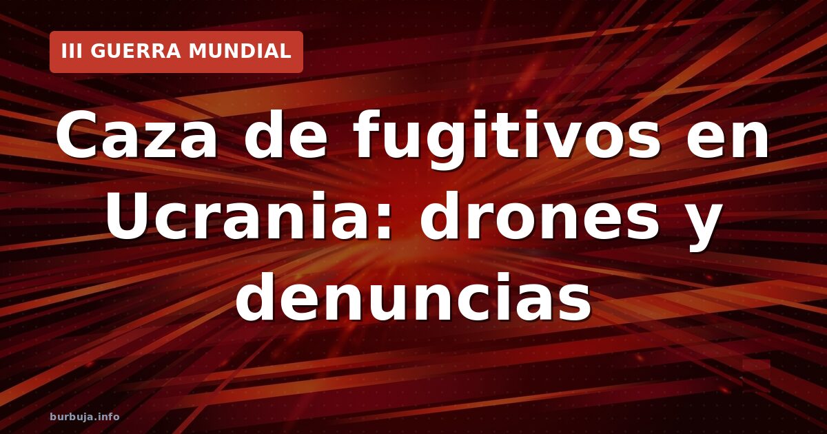 Jóvenes ucranianos capturados al esconderse