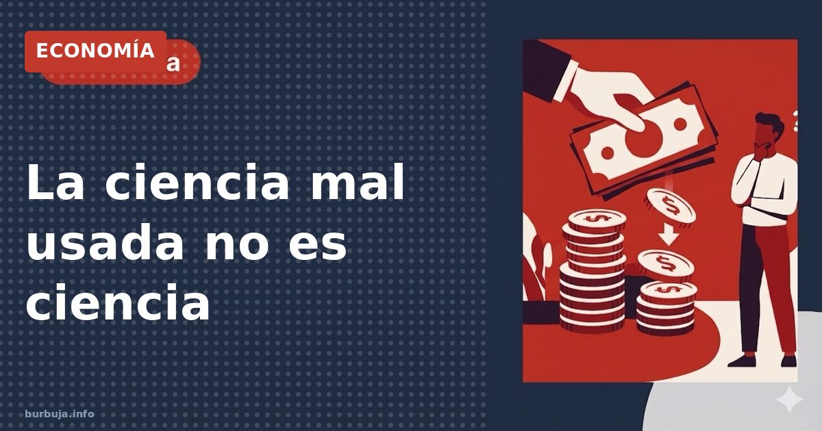 La ciencia mal usada no es ciencia