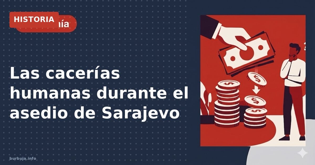 Cazaban humanos en Bosnia: el precio de un disparo