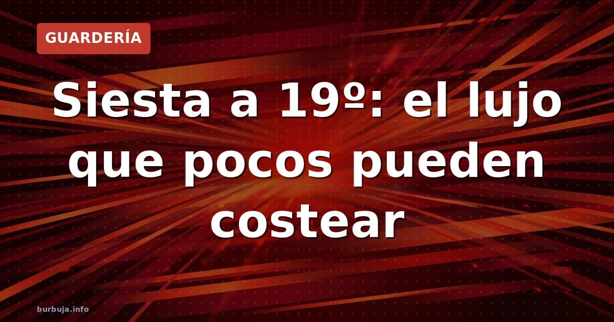 Dormir con aire a 19° y manta: el nuevo lujo