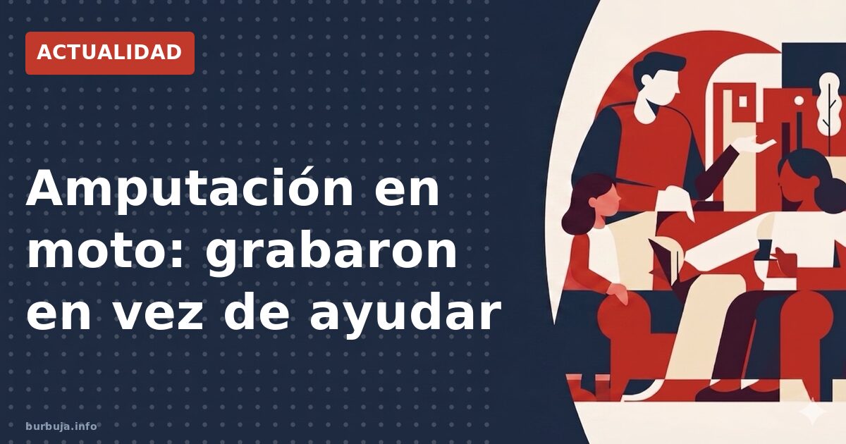 Amputación en la N-124: cuando el móvil prima sobre la vida