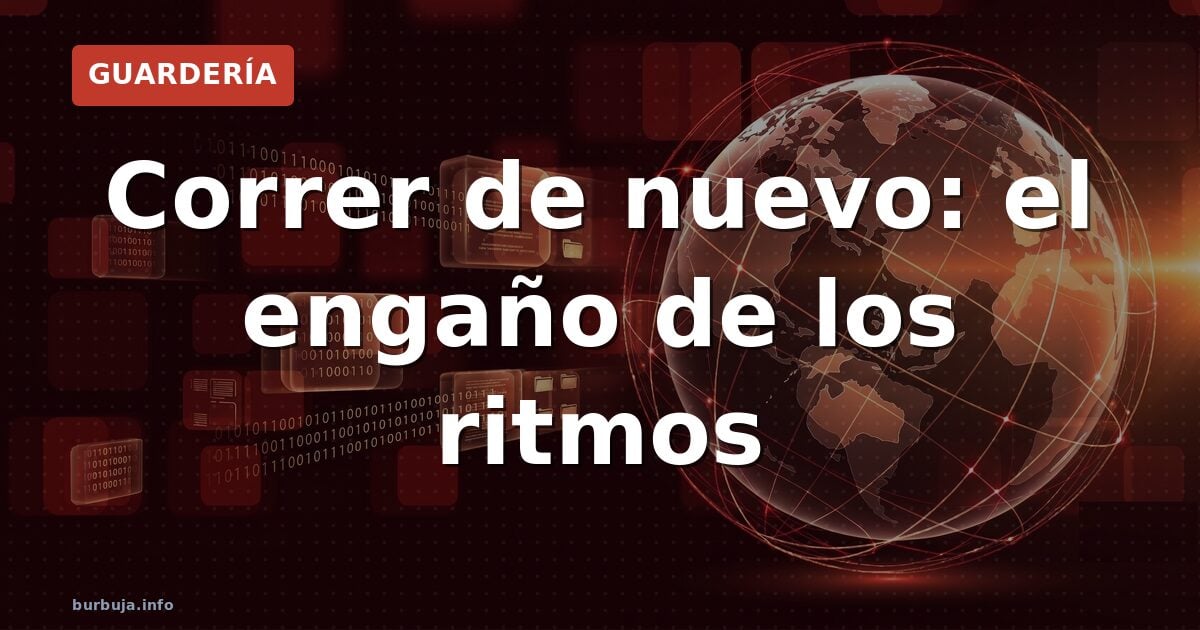 Correr tras años: 1 km a 8 km/h, el comienzo sensato