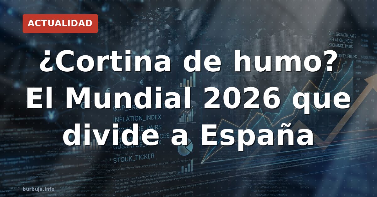 ¿Cortina de humo? El Mundial 2026 que divide a España