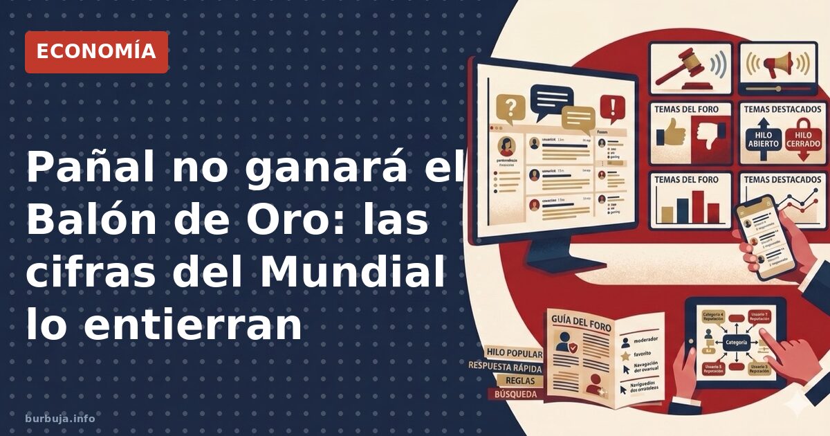 ¿Por qué Pañal no ganará el Balón de Oro?