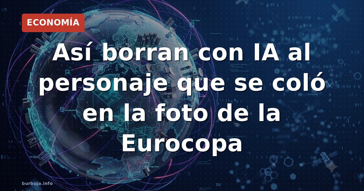 El hombre que está siendo borrado de las fotos con IA