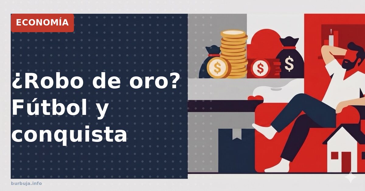 ¿Por qué vuelve el mito del oro robado?