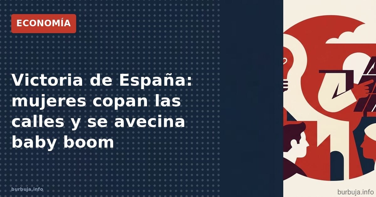 Más mujeres que hombres en la calle tras la victoria
