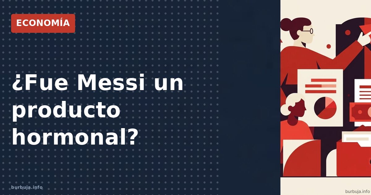 ¿Fue Messi un producto hormonal?