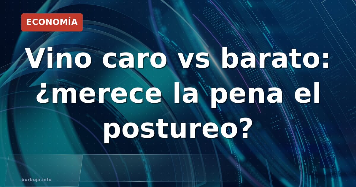 ¿Vino caro? Un timo de 180 euros