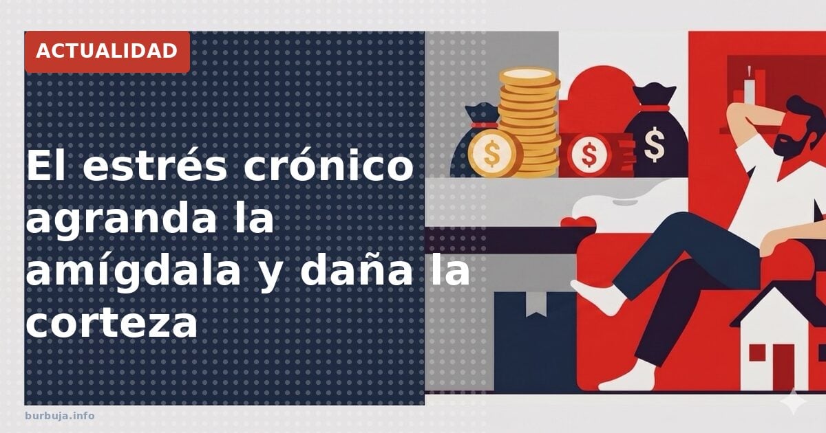 El estrés que no se apaga te come el cerebro