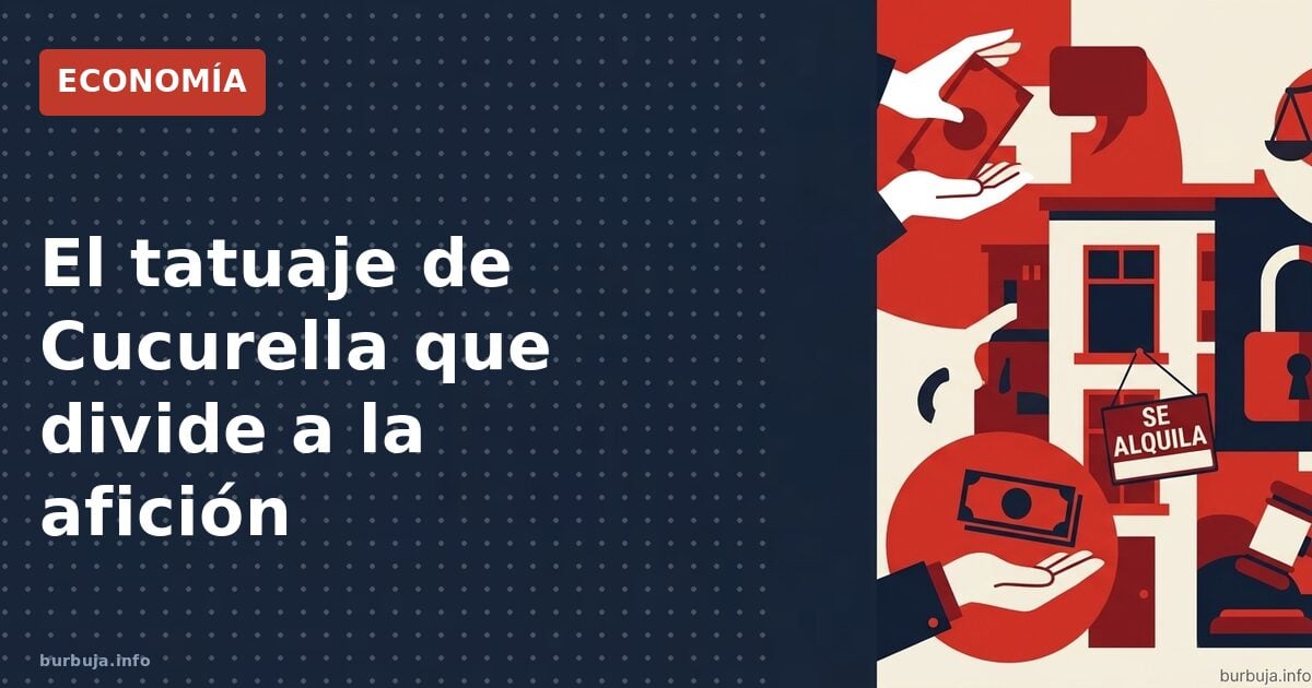 Cucurella: tatuaje falso a De la Fuente
