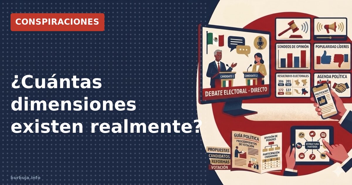 Del consenso físico de tres dimensiones a las 15 de la corriente esotérica: el debate sobre cuántas dimensiones existen divid