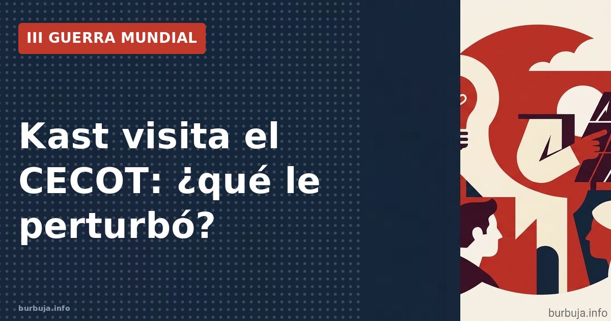 Kast y altos cargos chilenos, perturbados en el CECOT