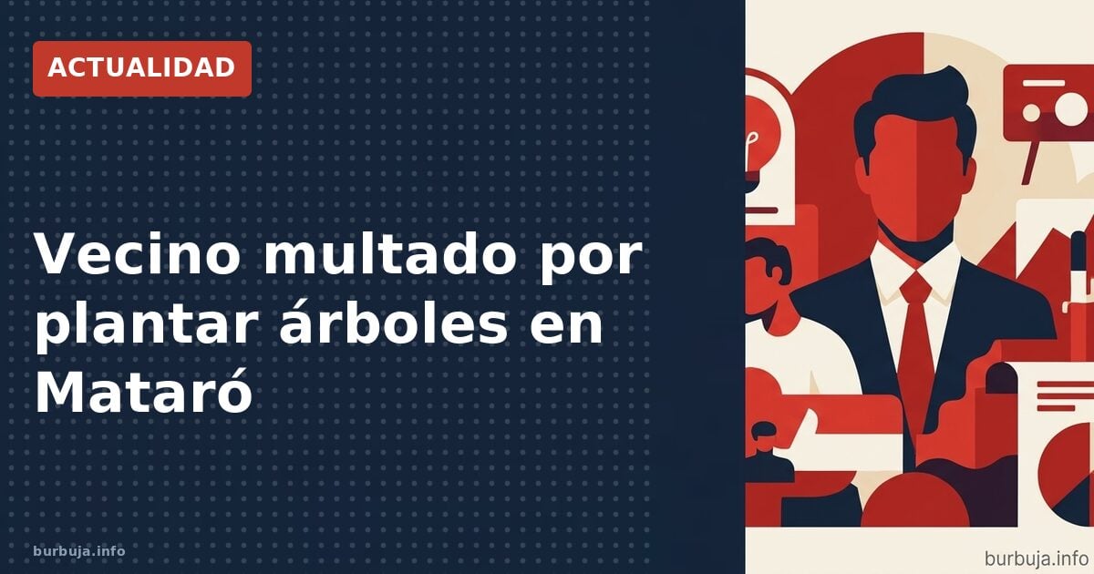 Multado por reparar mobiliario urbano en Mataró el debate sobre el civismo