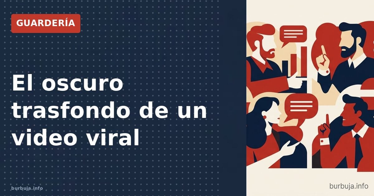 El oscuro trasfondo de un video viral