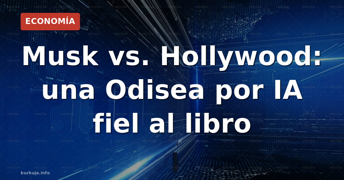 Musk vs. Hollywood: una Odisea por IA fiel al libro