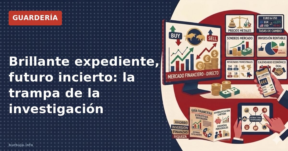 13 en Selectividad no basta: el drama del doctorado