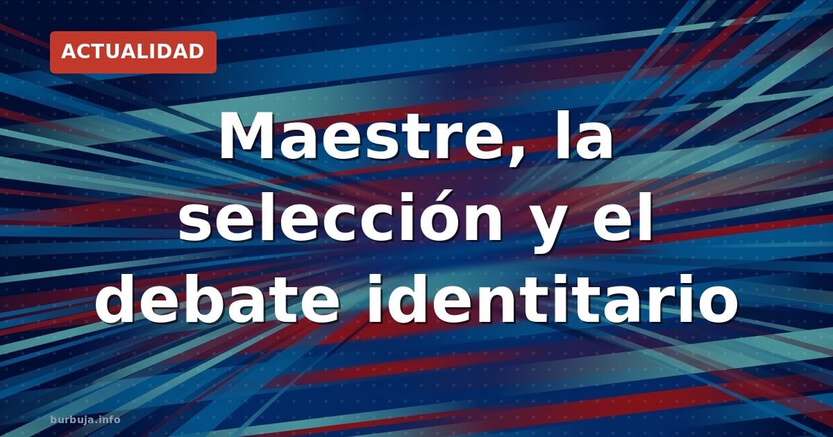 Maestre contra España: el debate que enciende las redes
