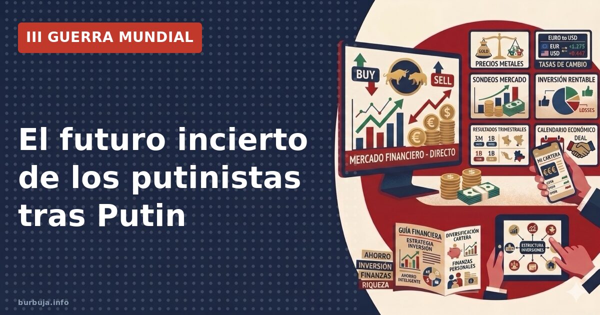 El futuro de los leales a Putin tras su desaparición