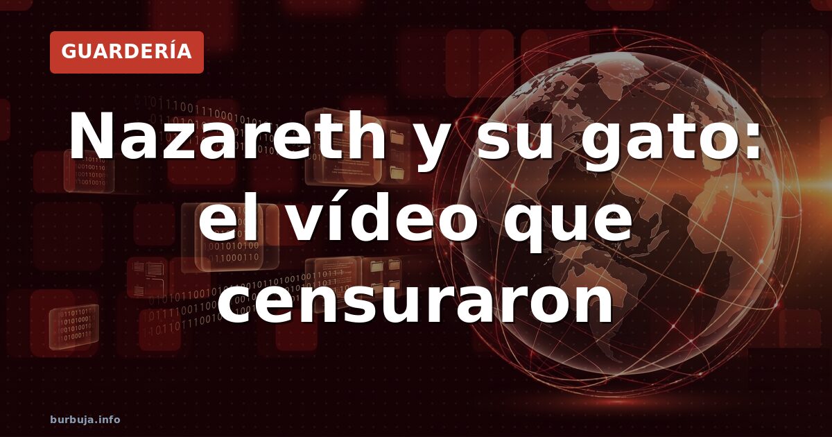 Nazareth y su gato: el vídeo que censuraron