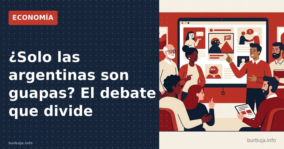¿Solo las argentinas son guapas? El debate que divide